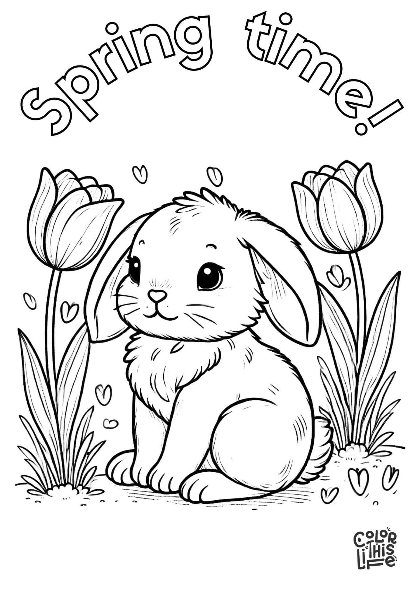 Coloring Pages For Kids Free Printable Color This Life