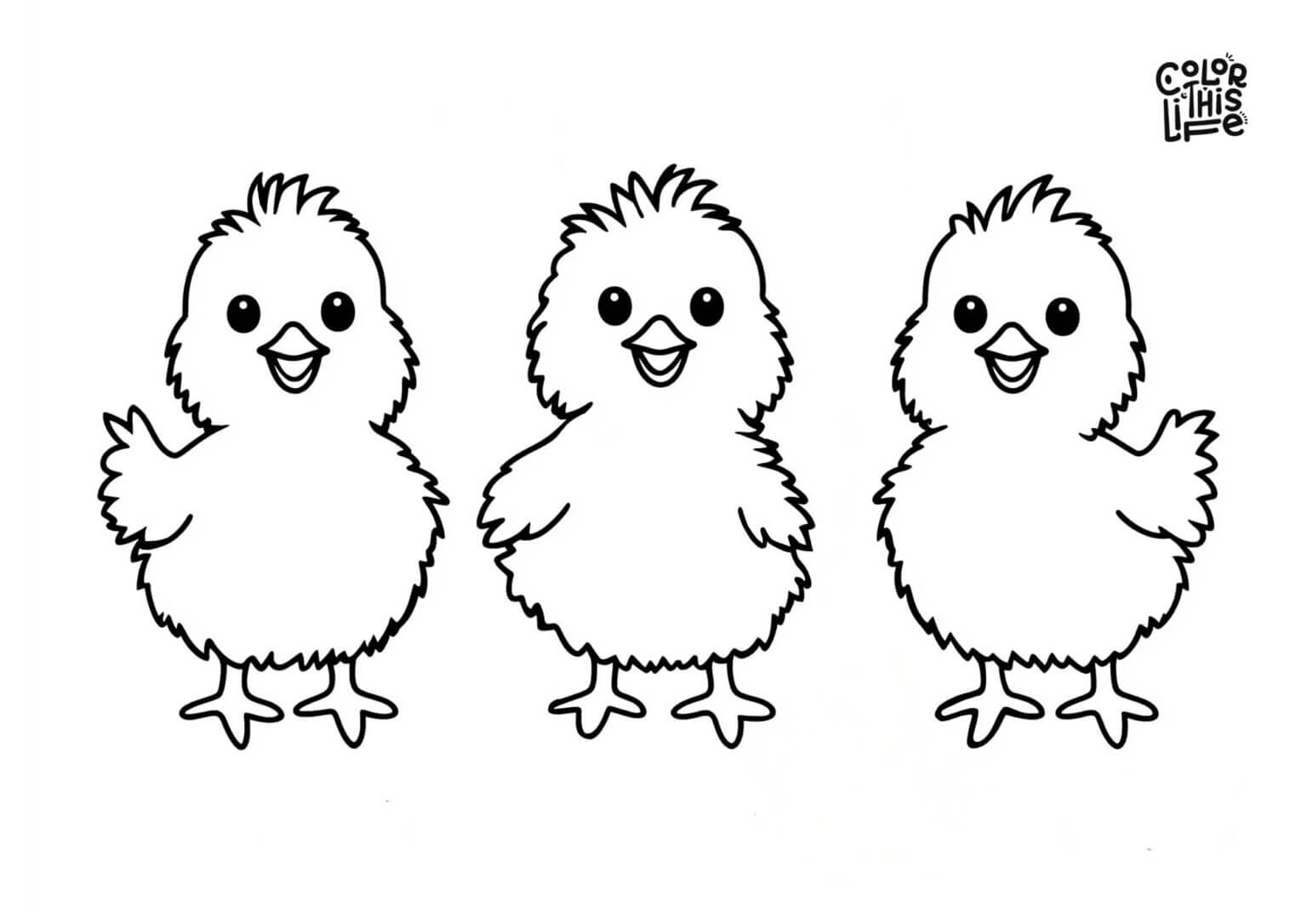 Spring Animal Coloring Pages (Free Printable)