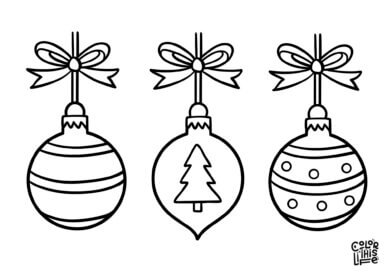 Christmas tree ornaments