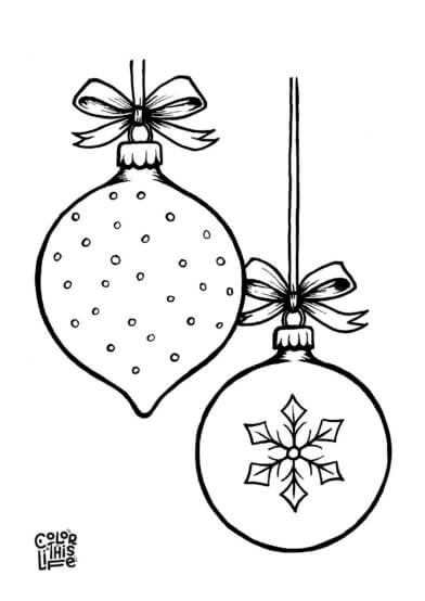 Simple ornaments